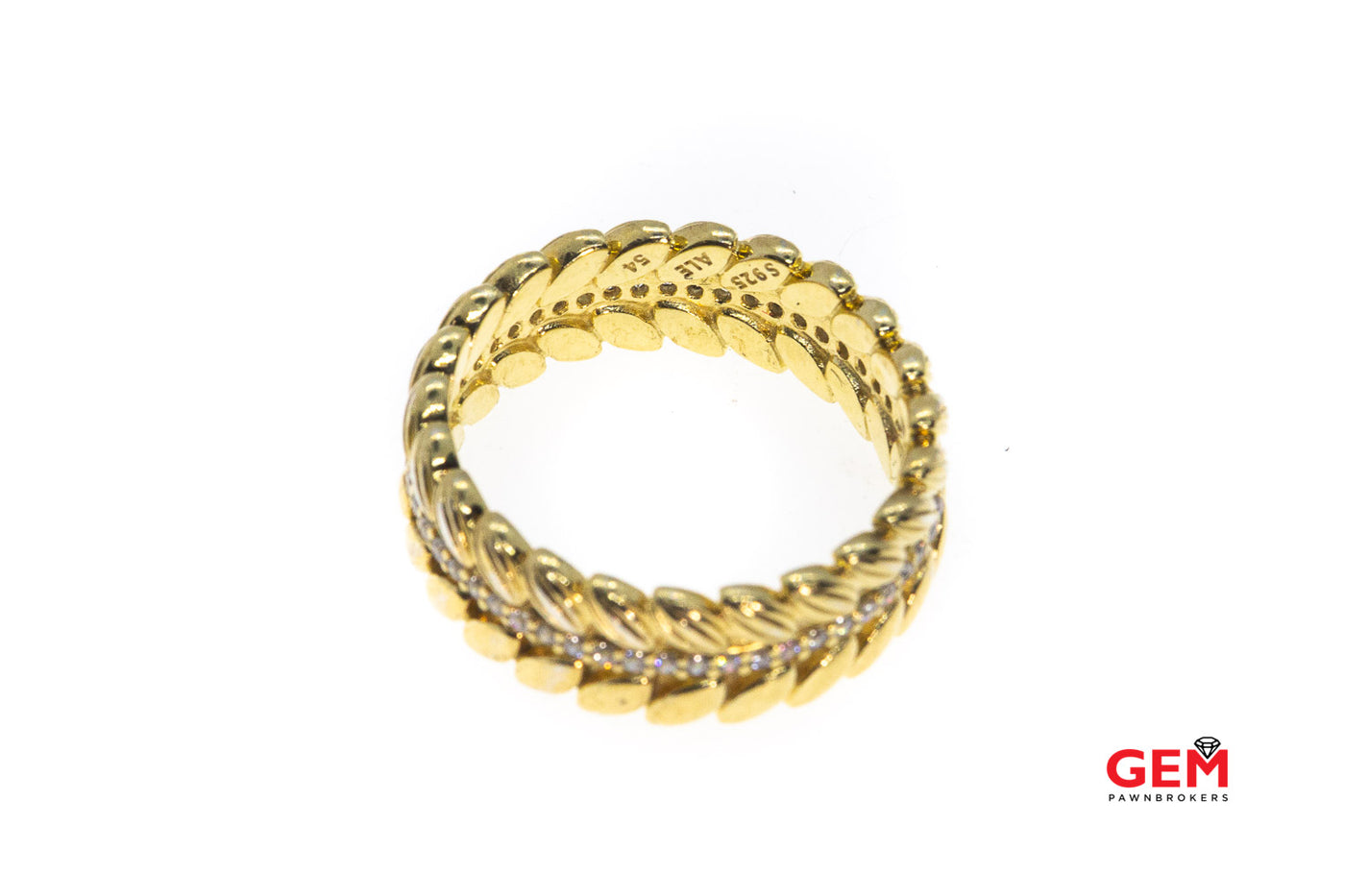 Pandora 18k Grains Of Energy Ring Pandora ALE Pandora Wheat Grains