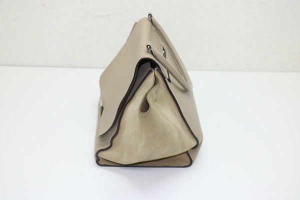 Celine Trapeze Taupe Shoulder Large Bag