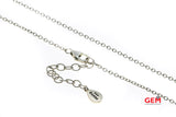 Barse Sterling Silver Necklace Scroll Filigree Pierced Pendant