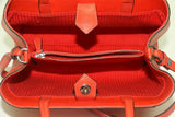 FENDI 2Jours Saffiano Mini Tote Bag, Red Orange 8BH253-D73