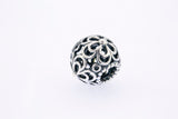 Pandora Open Work Flower Sterling Silver Bead Charm