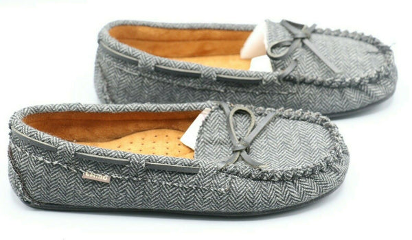 Lamo Sabrina Moccasins II EW1361 Grey US Size 7.5 EUR 38.5