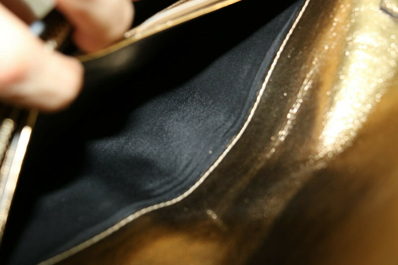 Versace: Gold Medusa Icon - Swarovski Crystal Clutch Bag