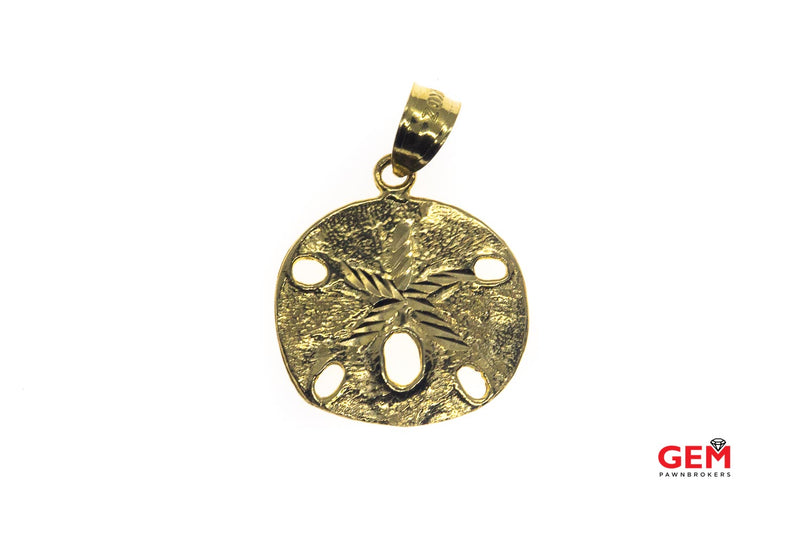 14 KT Yellow Gold Starfish Charm Pendant