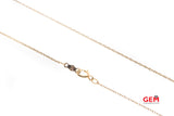 JWBR Kay Jewelers Love Mom Diamond Heart 10K 417 Rose Gold 18" Necklace