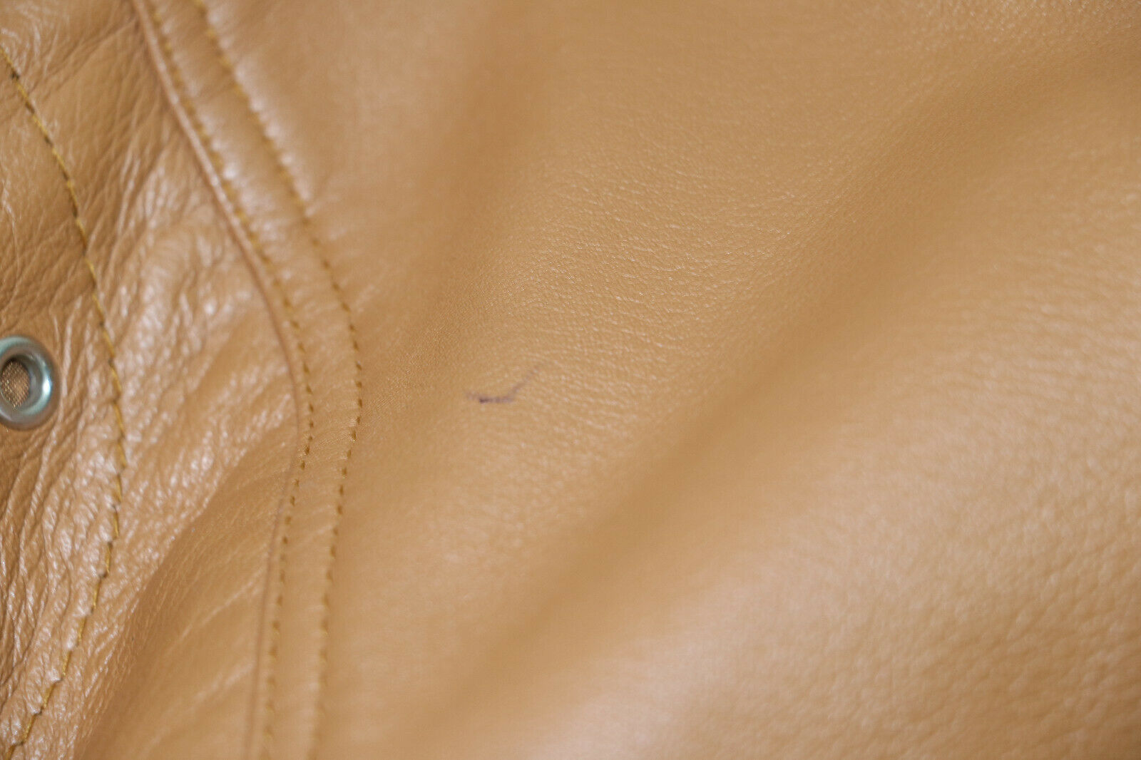 GodSpeed New York Fur Trimmed Leather Moto Jacket - Bronze