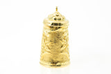 Beer Stein 18k 750 Yellow Gold Cup Pitcher Charm Pendant