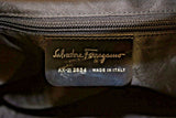 Salvatore Ferragamo AX-21 2834 Brown Pony Hair Boston Handbag