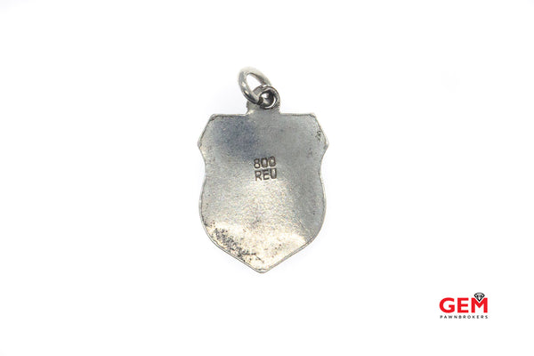 Fritz Reu & Co Silver 800 Interlaken Charm Pendant Traveler