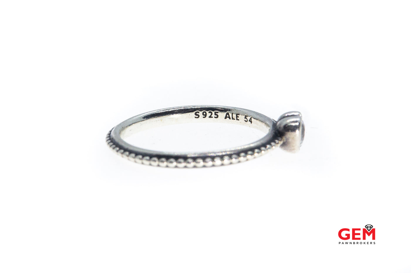 Ring Price Ale 54 Pandora Pandora ALE Clear Heart Cubic Zirconia