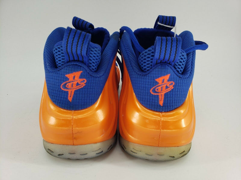 Nike Air Foamposite One Knicks Orange Blue Sz 9.5 US 43 EUR