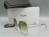 Celine CL40078U 16P Women's Sunglasses Silver 60mm