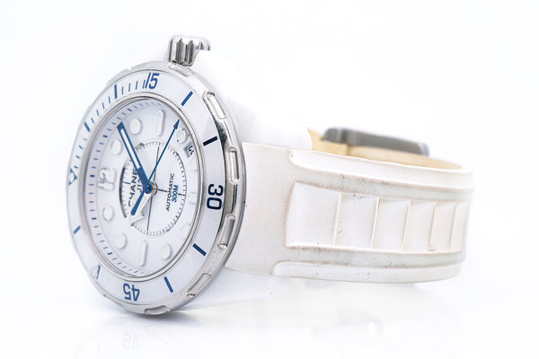 Chanel J12 Marine H2560 Automatic White 38mm Ceramic & Rubber Watch