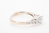 IGI Certified Diamond Engagement Ring 1.23ctw 14k White Gold Ring Size 8