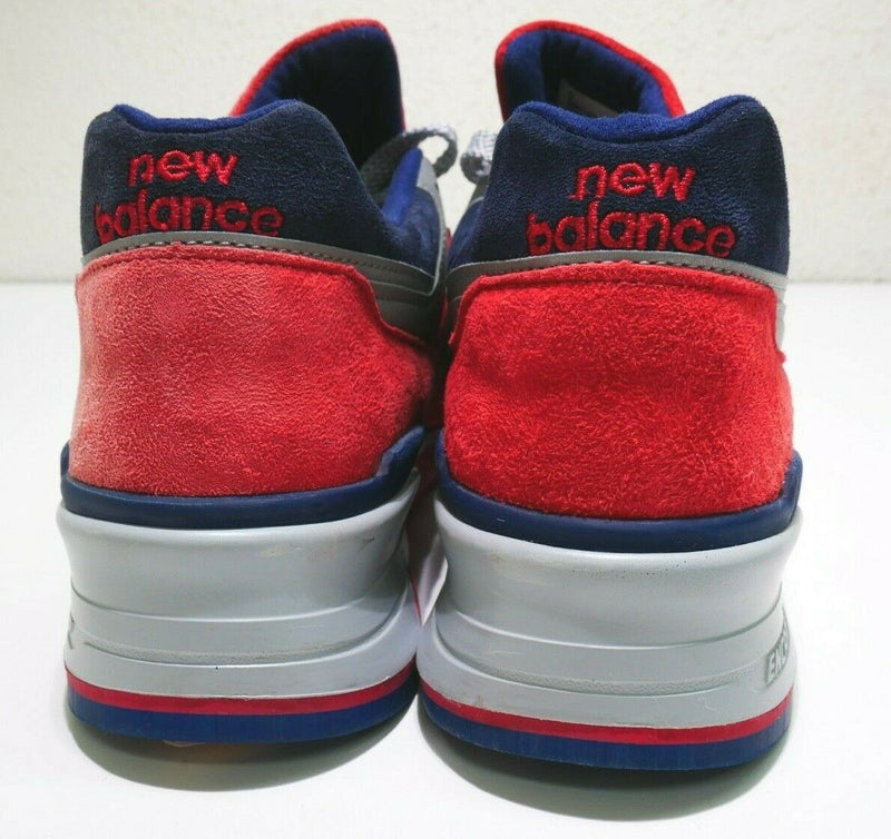 New Balance M997CSIY Red/Navy Mens Sneakers US Size 11 EUR 45 **READ**