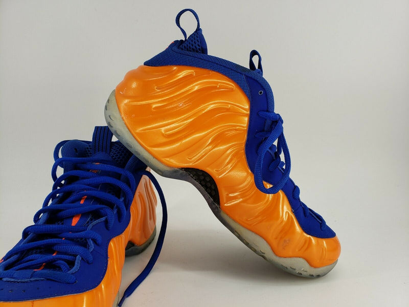 Nike Air Foamposite One 'Knicks' | Orange Blue | Sz 9.5 US, 43 EUR | 314996-801