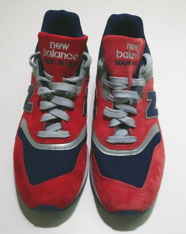 New Balance M997CSIY Red/Navy Mens Sneakers US Size 11 EUR 45 **READ**