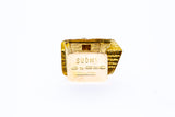Mokkielama Suomi Finland Cabin Chalet Charm 14K 585 Yellow Gold Cottage Pendant