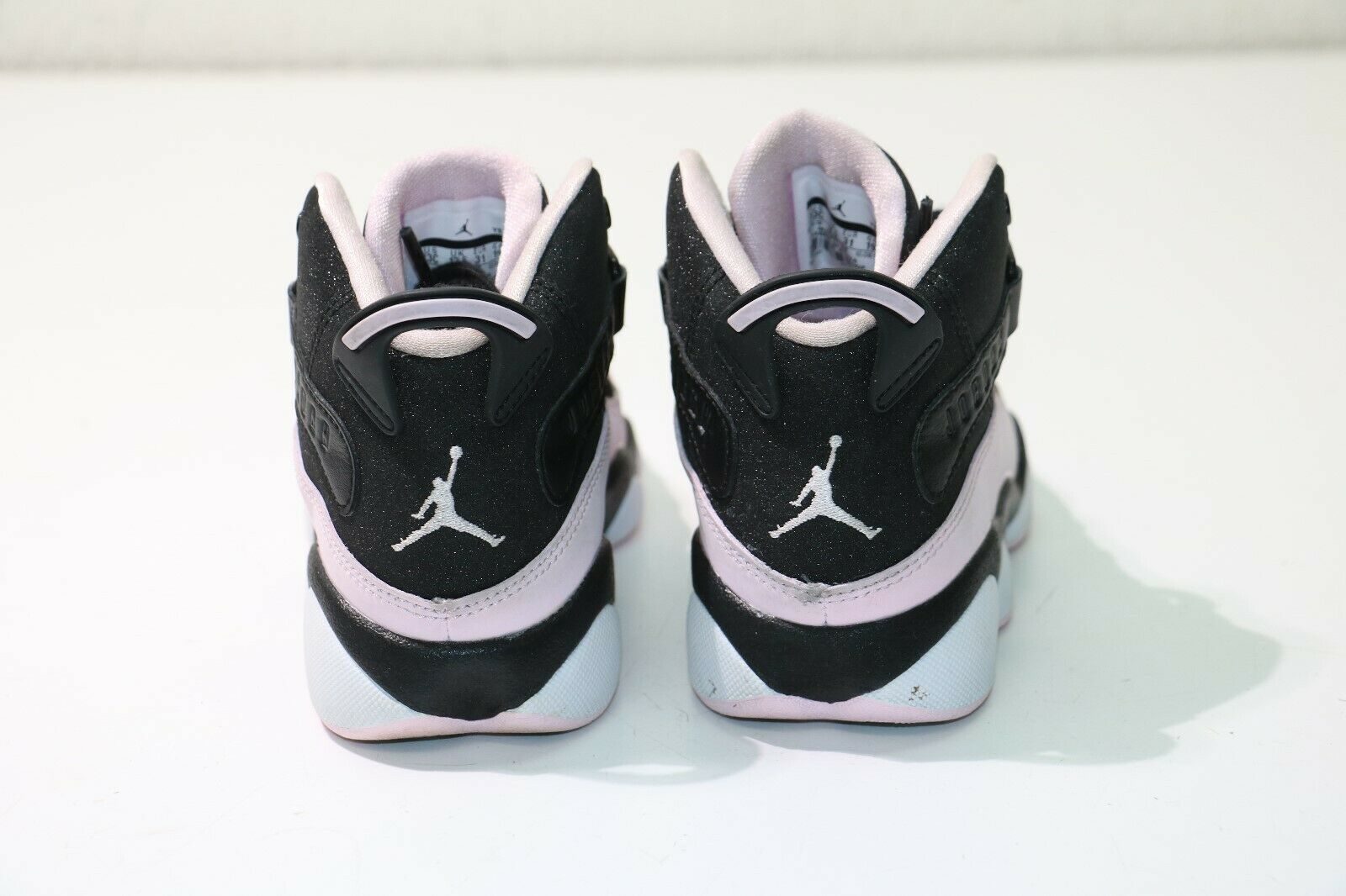 jordan 6 rings black and pink womens