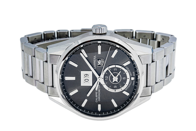Tag Heuer WAR5012 Carrera GMT Calibre 8 Stainless Steel Watch