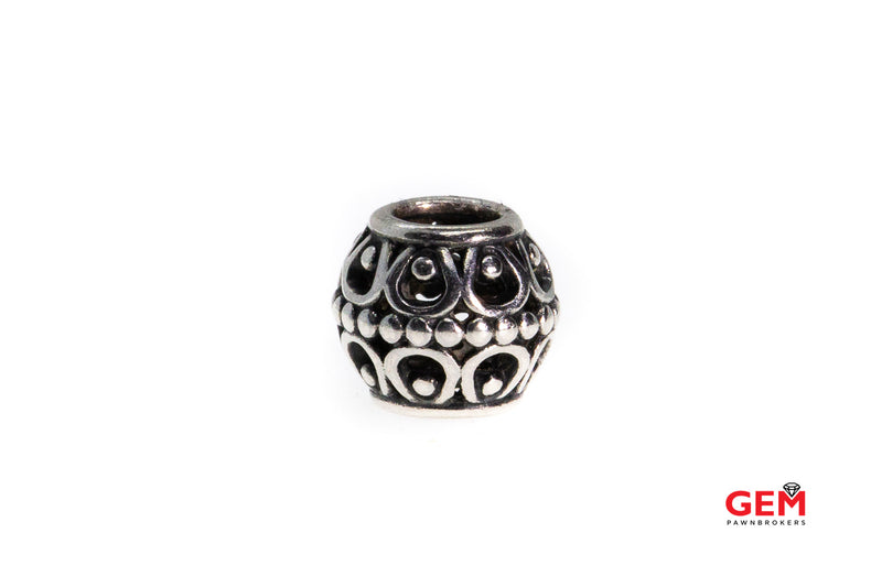 Pandora ALE A Clouds Silver Lining Openwork Gilded Cage S925 Sterling Silver Charm Bead Pendant