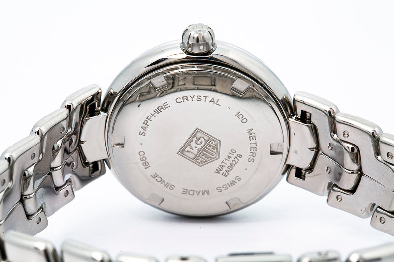Tag Heuer Link WAT1410 Diamond Dial Quartz 29mm Steel Watch