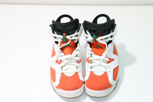 Air Jordan 6 Retro "gatorade" 384664 145 White/Orange Size 8