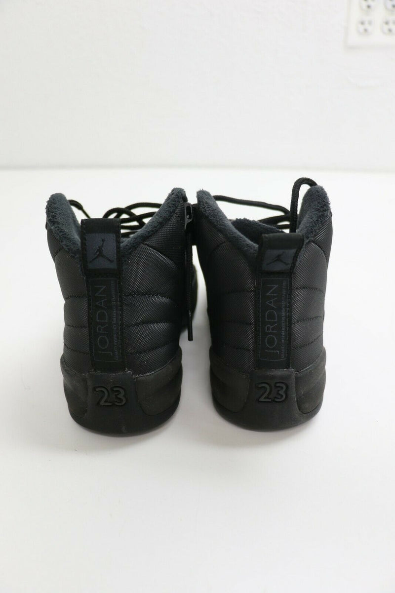 Nike Air Jordan 12 Retro Winterized GS 'Triple Black' | BQ6852 001 | Size US 4Y