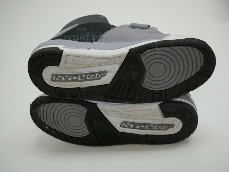 Nike Air Jordan Gray Basketball Kids Sneakers US Size 5.5Y Eur Size 38