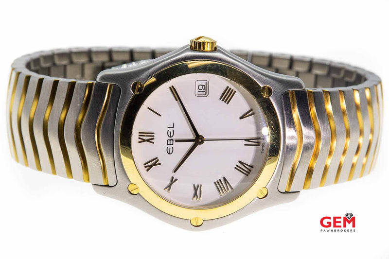 Ebel Classic Wave Two-Tone E1187F41 Analog-Quartz Watch
