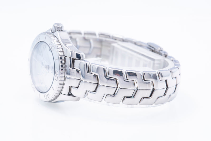 Tag Heuer Link Quartz Diamond Ladies Mother of Pearl WJ1319 27mm Steel Watch
