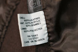 Kenneth Cole: Brown 100% Leather & Spandex Jacket - RN54163