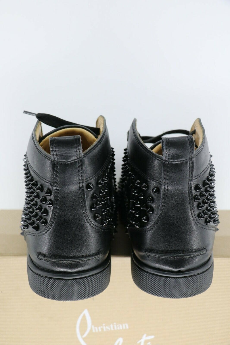 Christian Louboutin Louis All Over Spikes High Top Sneakers Mens Size 45/11