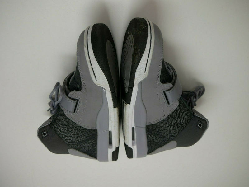 Nike Air Jordan Gray Basketball Kids Sneakers US Size 5.5Y Eur Size 38