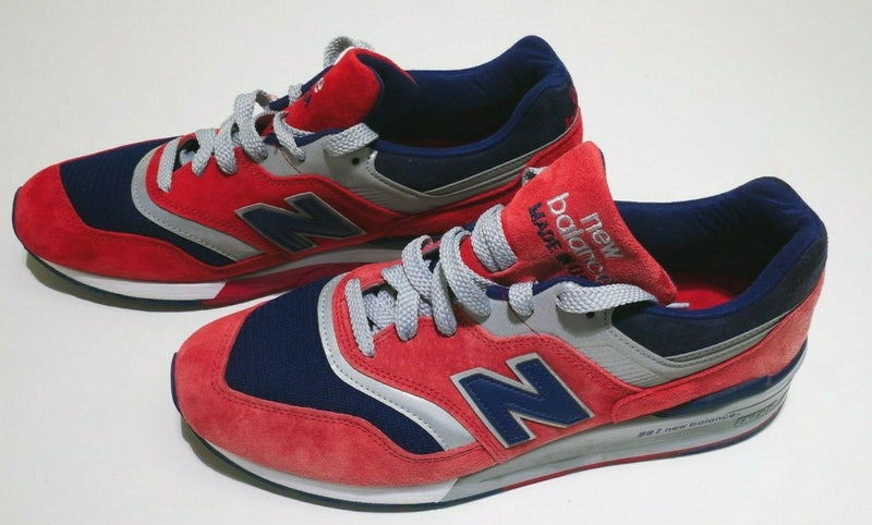 New Balance M997CSIY Red/Navy Mens Sneakers US Size 11 EUR 45 **READ**