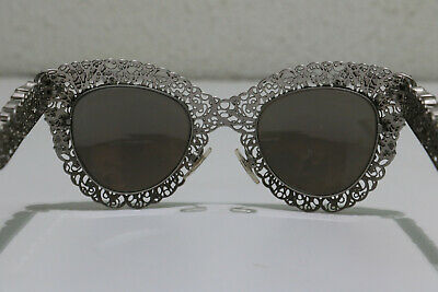 DOLCE & GABBANA Filigree Crystal Sunglasses DG 2134-B-M 05/6G *RARE*