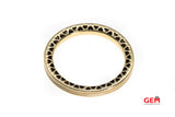 Radiant Hearts of Pandora ALE Cubic Zirconia Stackable Band 14k 585 Gold CZ Ring Size 7