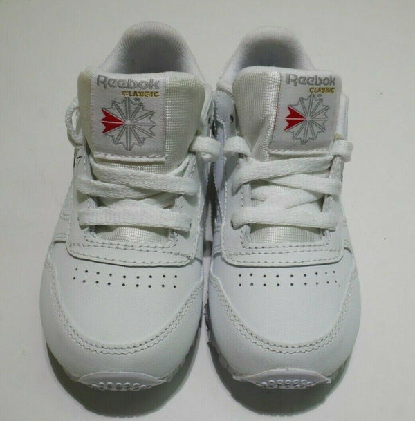 Reebok Classic Leather 059503 White Toddler Sneakers Sizes US Size 8 EUR 24.5