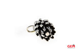 Good Luck Banana Hand Tree Cluster Charm 925 White Dangle Pendant