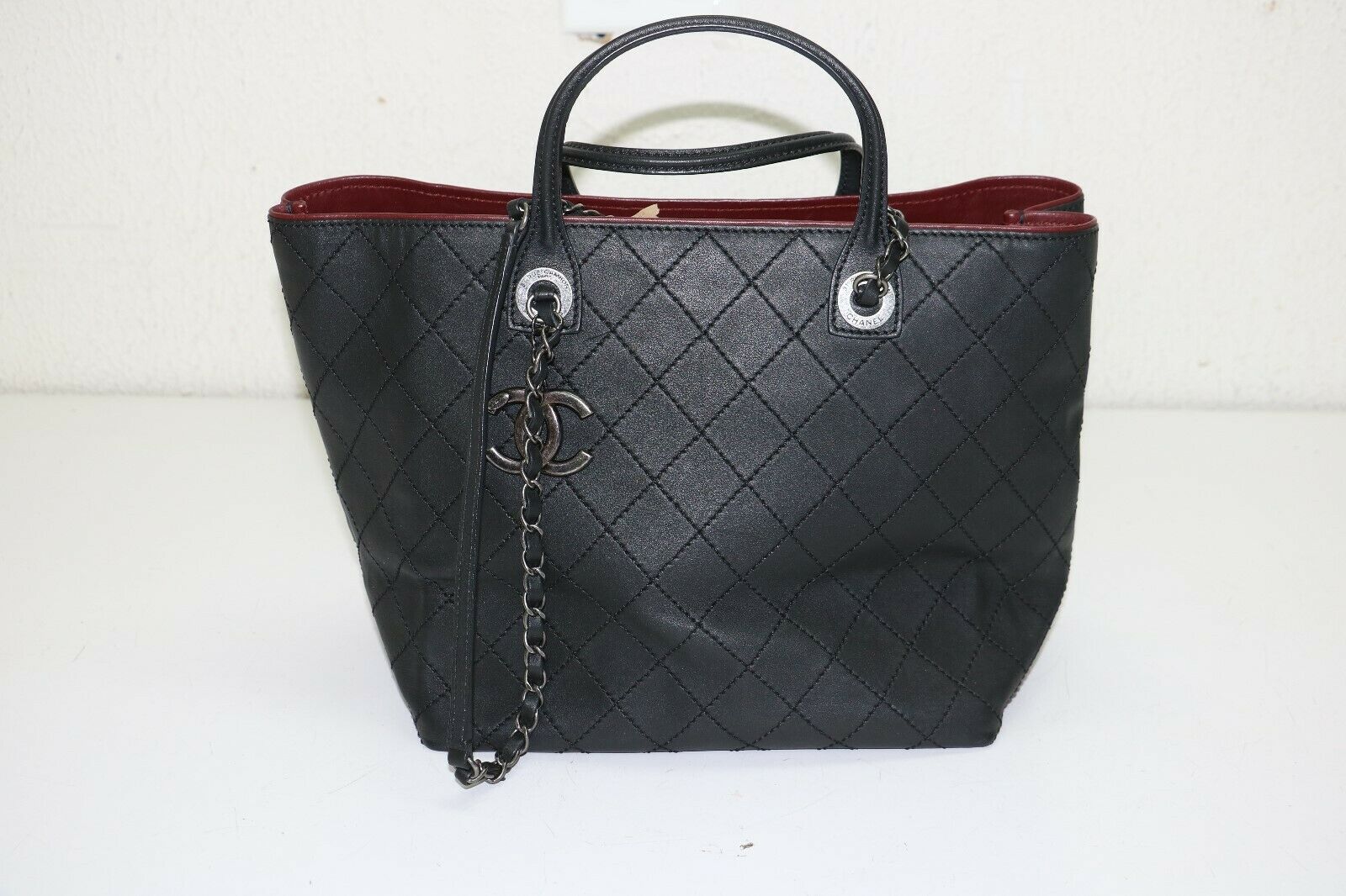 Chanel 2016 Grianed Vegetal Calfskin Tote GEM Pawnbrokers