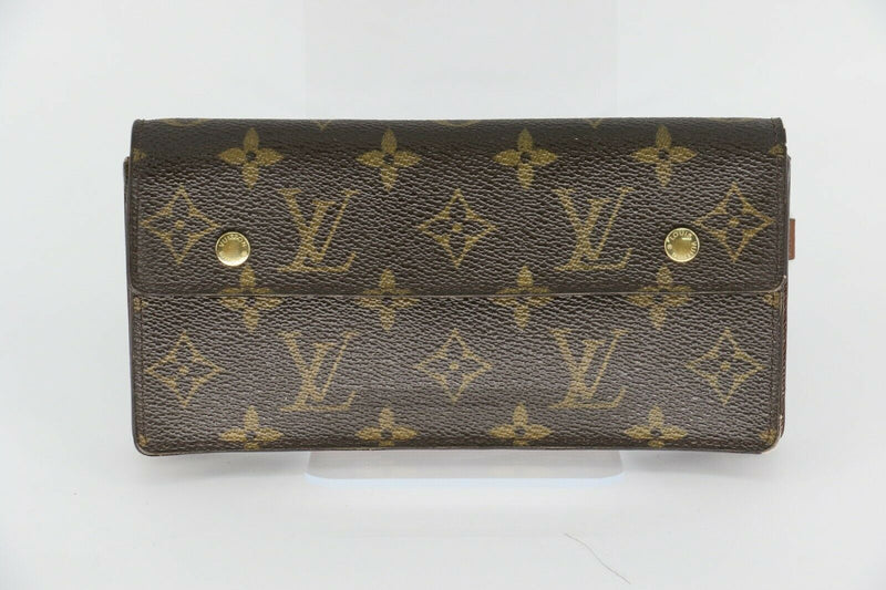 Louis Vuitton Vintage Portofeuil Accordion Monogram Long Wallet (TH1024)