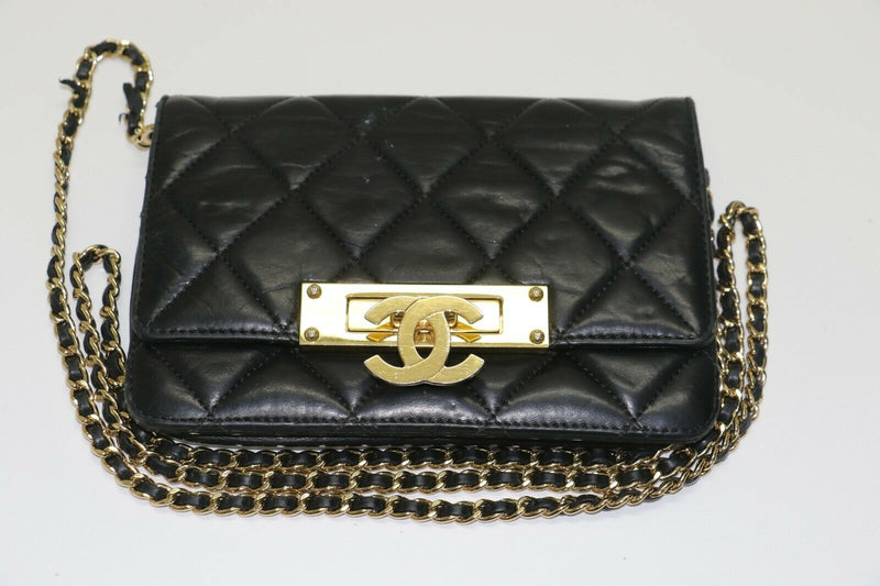 Chanel Black East West Classic flap bag ○ Labellov ○ Buy and Sell Authentic  Luxury