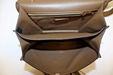 Salvatore Ferragamo Fossil Kamelia DH-21 E039 Brown Python Shoulder Bag