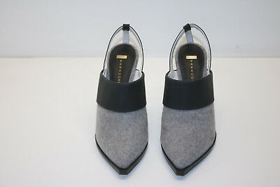 Karen Gallo 'Bryce' Slingback Pump Gray and Black - Pre-Owned