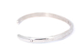 TA Richard Begay Carved 5mm 925 Sterling Silver Cuff Bracelet