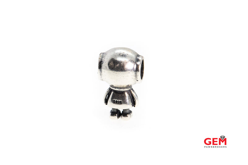 Pandora ALE Cosmo Tommy Astronaut Heart Bead 925 Sterling Silver Charm