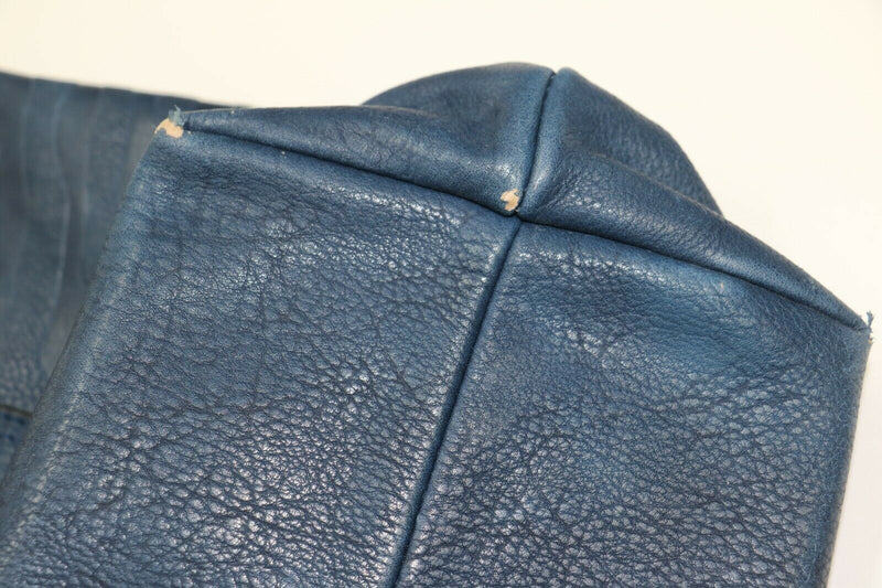 Tory Burch: Navy Blue - Center Logo Handbag