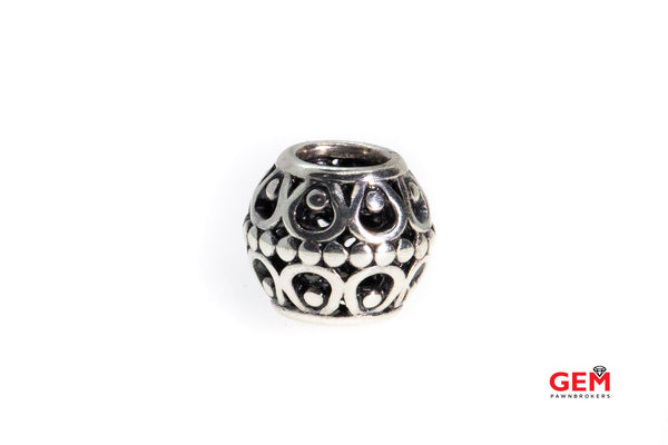Pandora ALE A Clouds Silver Lining Openwork Gilded Cage S925 Sterling Silver Charm Bead Pendant (2)