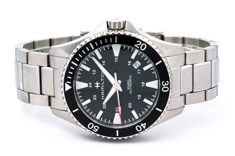 Hamilton Khaki Scuba H823350 Black Dial Stainless Steel 41mm Watch