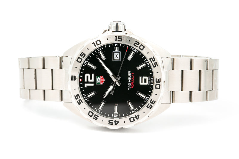 Tag Heuer Formula 1 WAZ1112 41mm Stainless Steel Quartz Watch
